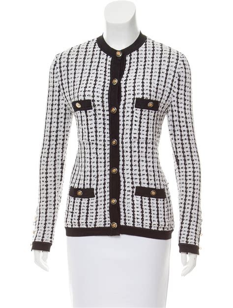 Chanel inspired cardigan women